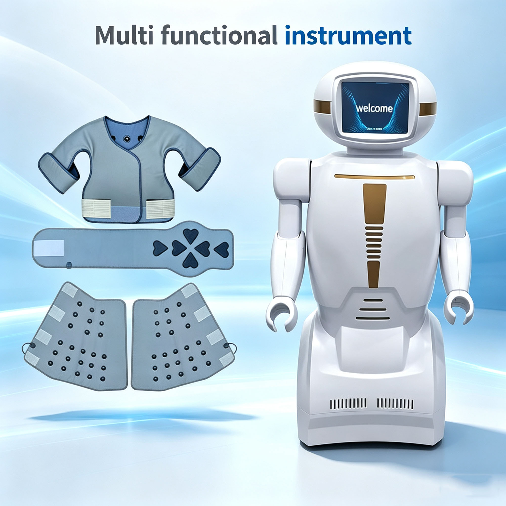 Health Wellness Center - Perangkat Kesehatan dan Kesejahteraan Robot untuk