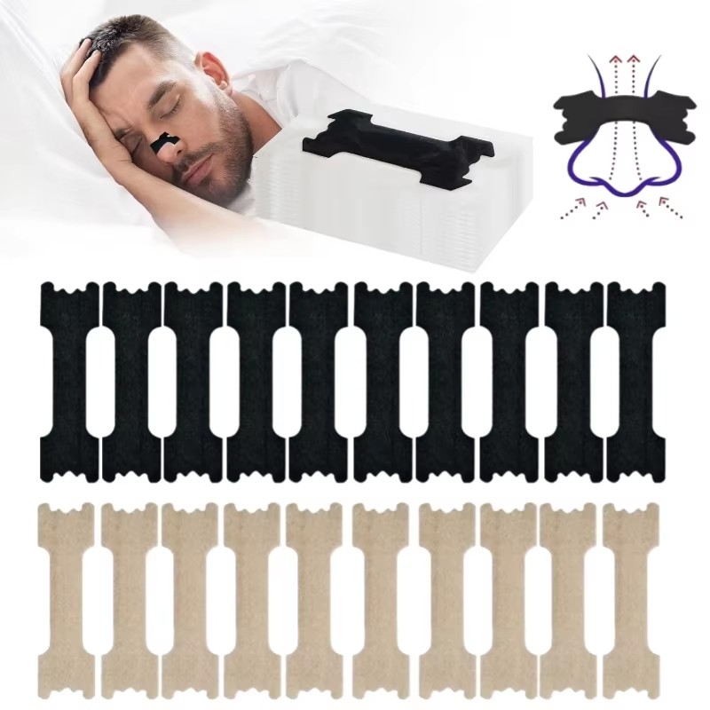 Health & Wellness Lafayette - 10-100pcs Strip Anti-Dengkur Memudahkan Pernapasan Membantu