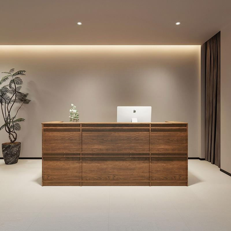 Meja Resepsionis Bergaya Abad  - Health Wellness Center ulasan dan harga