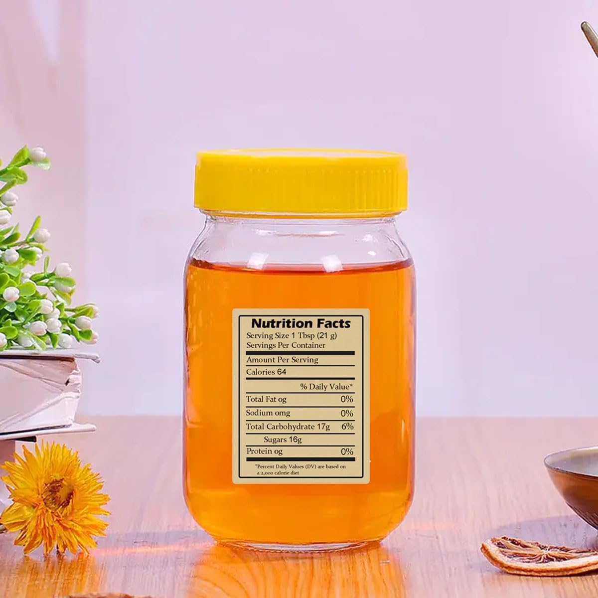 600pcs Label Madu Kraft Pereka - Health & Wellness Lafayette ulasan dan harga
