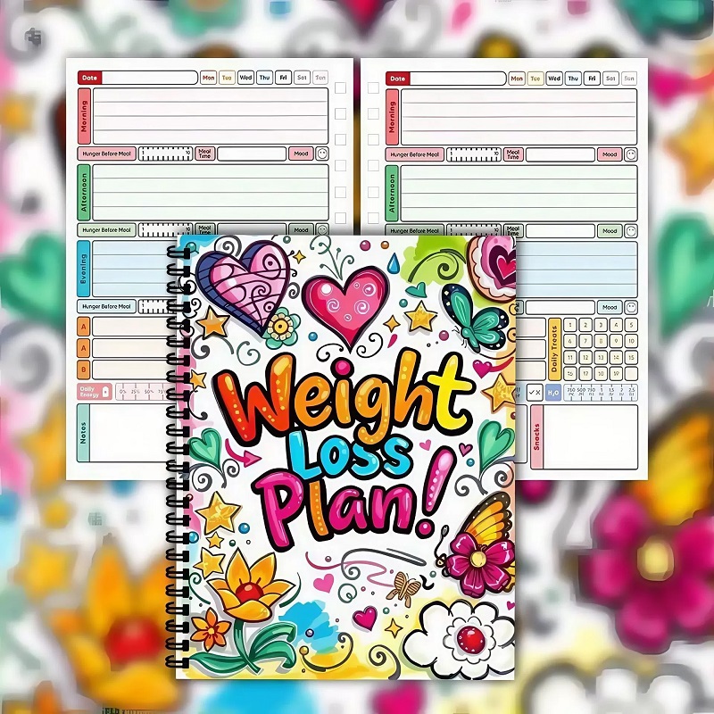 Buku Rencana Penurunan Berat B - Fitness Journal Planner ulasan dan harga